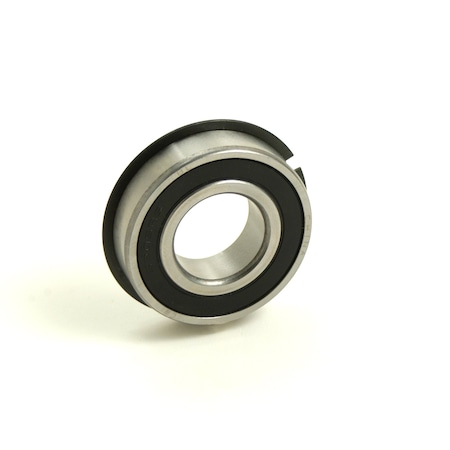 Deep Grv Ball Bearing, 2 Rubber Seals, Snap Ring, 0.5-in. Bore Dia., 35mm Outside Dia., 11mm Width